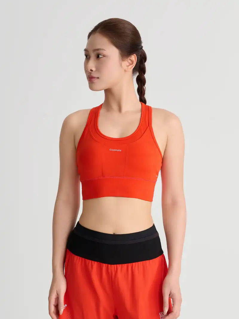 Áo Bra Chạy Bộ Medium Support Ôm Sát Polyester Tái Chế REPREVE