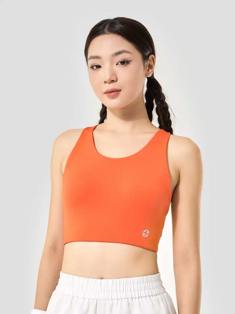 Áo Bra Thể Thao Chạy Bộ Medium Support Độ Co Giãn Tốt