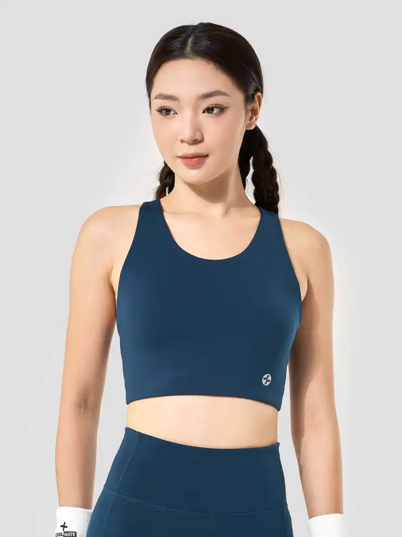Áo Bra Thể Thao Chạy Bộ Medium Support Độ Co Giãn Tốt