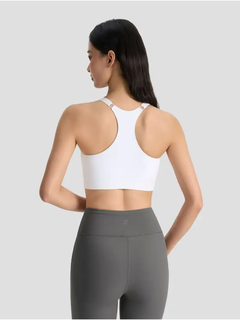Áo Bra Thể Thao Nữ Seamless Ôm Gọn Khóa Kéo Trước Tiện Lợi
