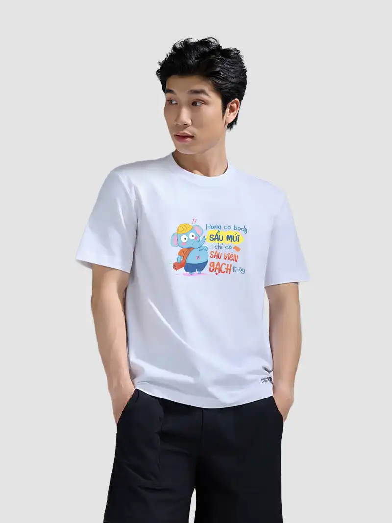 Áo Cotton Care & Share Thiết Kế Body 6 Múi Định Dáng Cơ Thể
