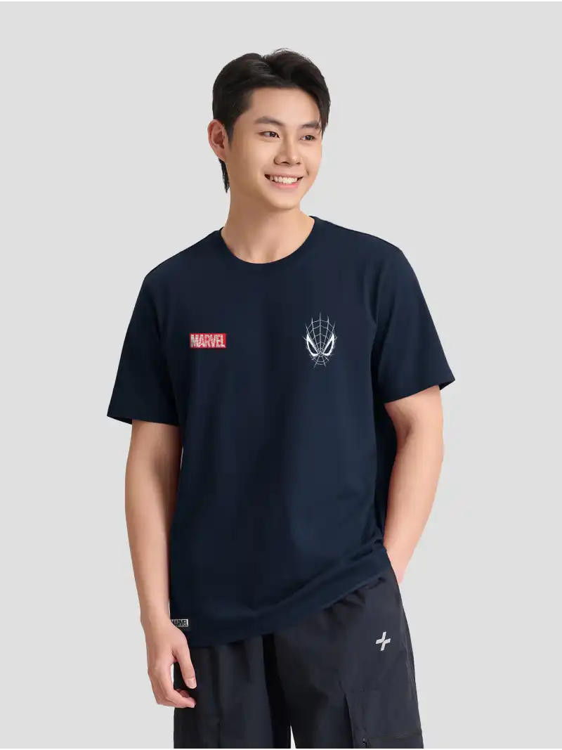 Áo Cotton Spider-Man Spider Crew Phong Cách Thời Trang