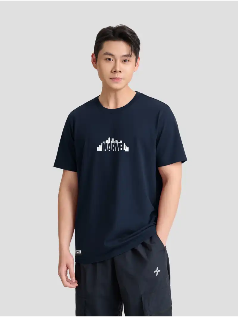 Áo Thun Cotton Spider-man Web Mode Form Relaxed Fit Cờ Đỏ Độc Lập