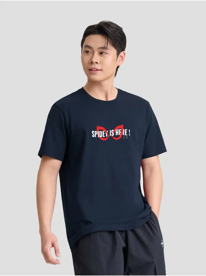 Áo Cotton Spidey Is Coming Thiết Kế Dành Cho Fan Spidey