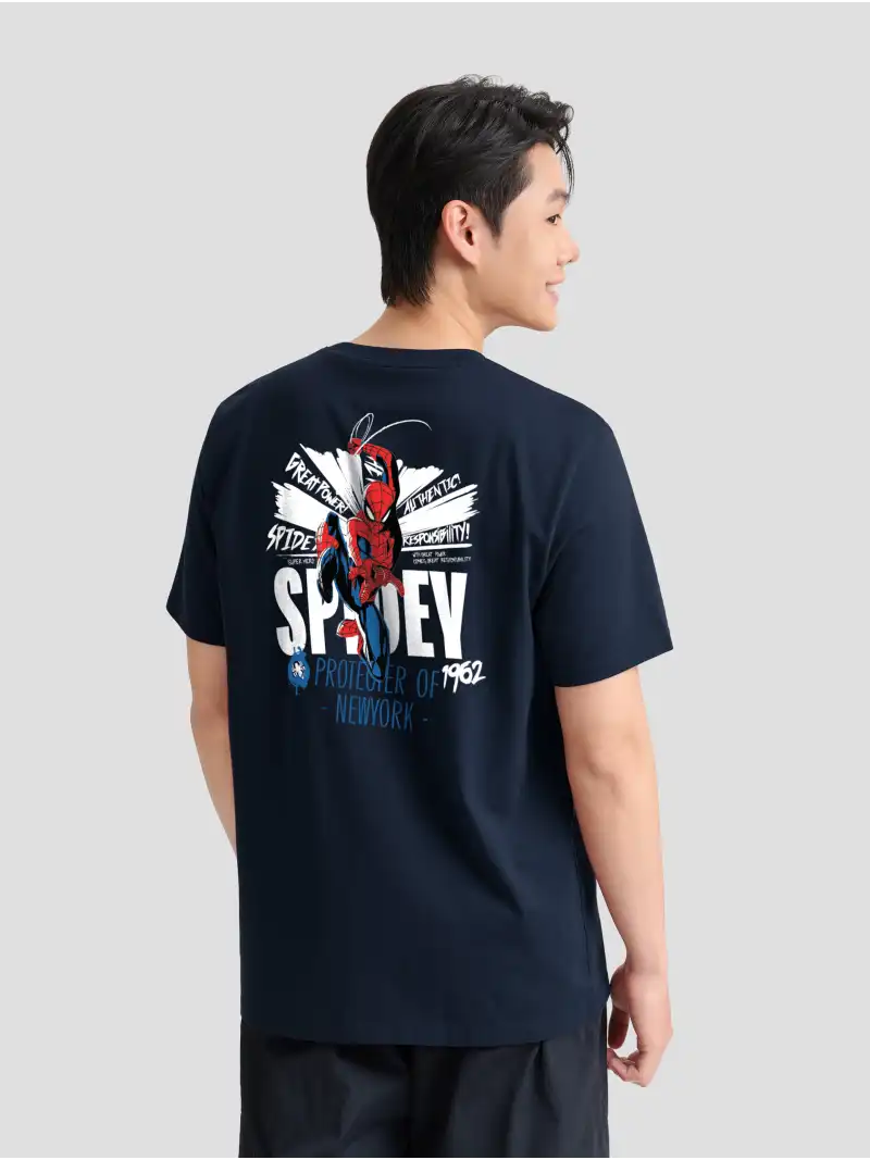 Áo Cotton Spidey Is Coming Thiết Kế Dành Cho Fan Spidey