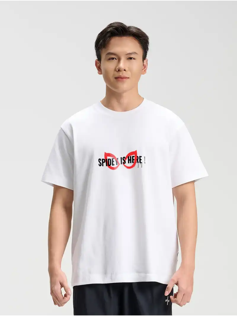 Áo Cotton Spidey Is Coming Thiết Kế Dành Cho Fan Spidey