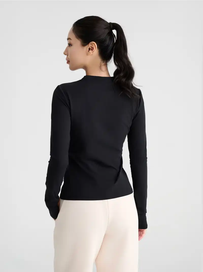 Áo Thể Thao Nữ Dài Tay Slim Flex Thiết Kế Thoáng Khí