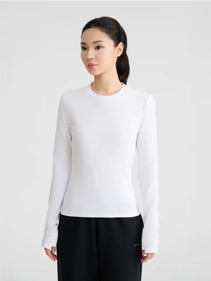 Áo Thể Thao Nữ Dài Tay Slim Flex Thiết Kế Thoáng Khí