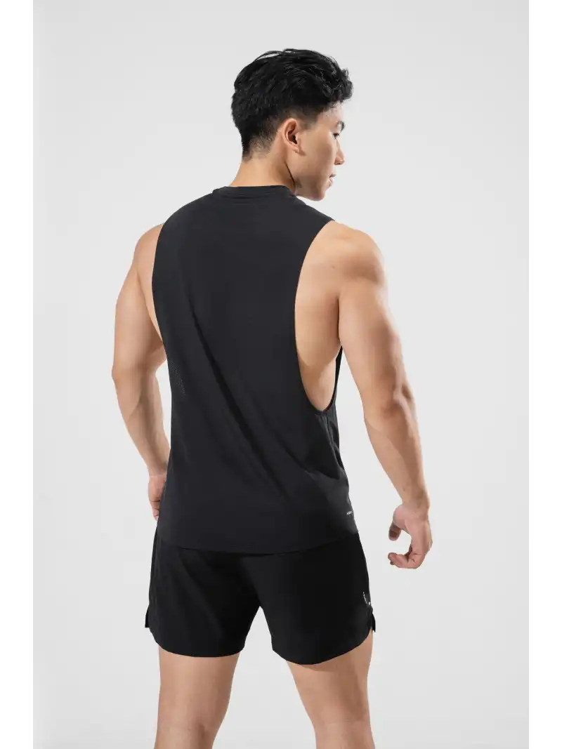 Áo Gym Drop Arm ExDry Co Giãn Thấm Hút, Nhanh Khô Cho Người Tập