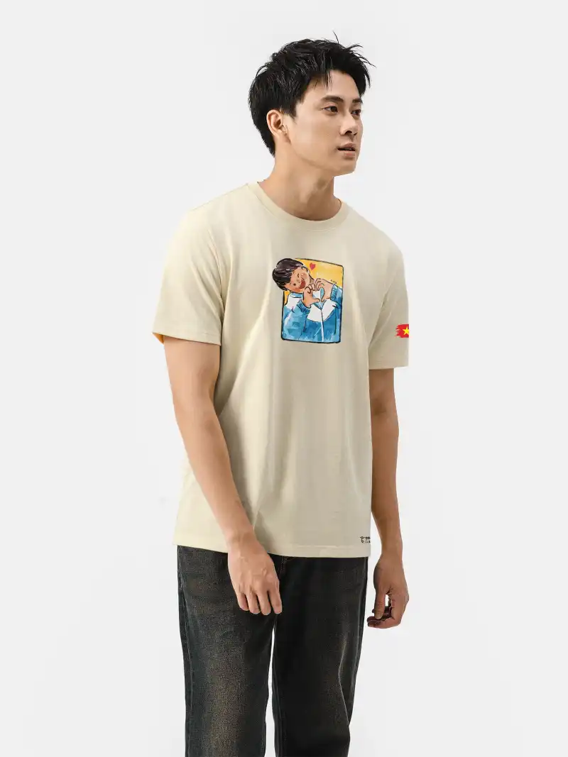 Áo In C&S Kỷ Yếu Trên Bản Em Thả Timm 100% Cotton Cá Tính