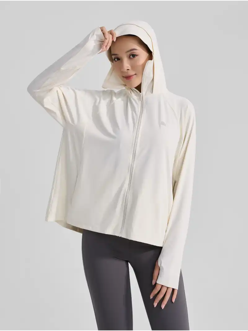Áo Khoác Nữ Chống Nắng AirSwing Làm Mát UPF50+ Form Relaxed