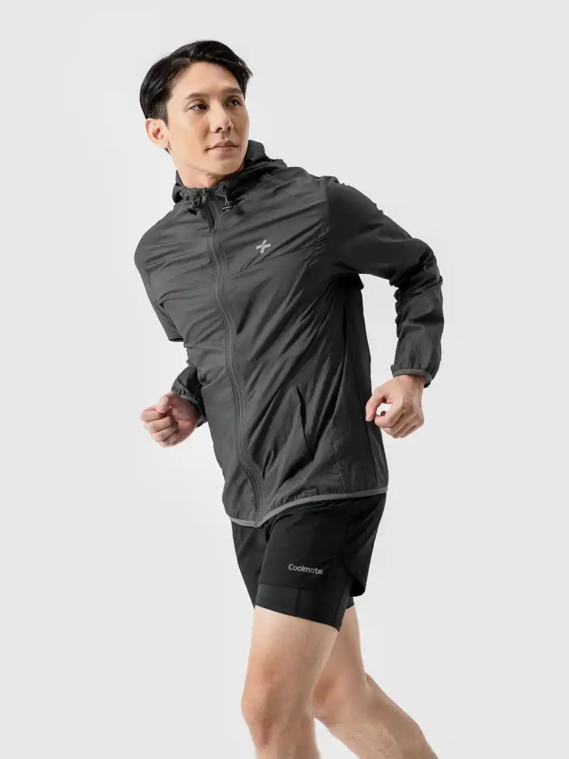 Áo Khoác Gió Thể Thao Windbreaker Nylon Ripstop Giữ Ấm