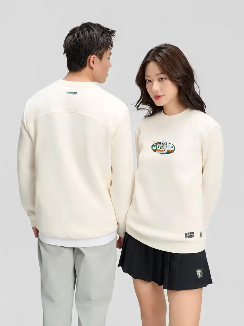Áo Nỉ All-day Sweatshirt 100% Cotton Cá Tính cho Nam Nữ