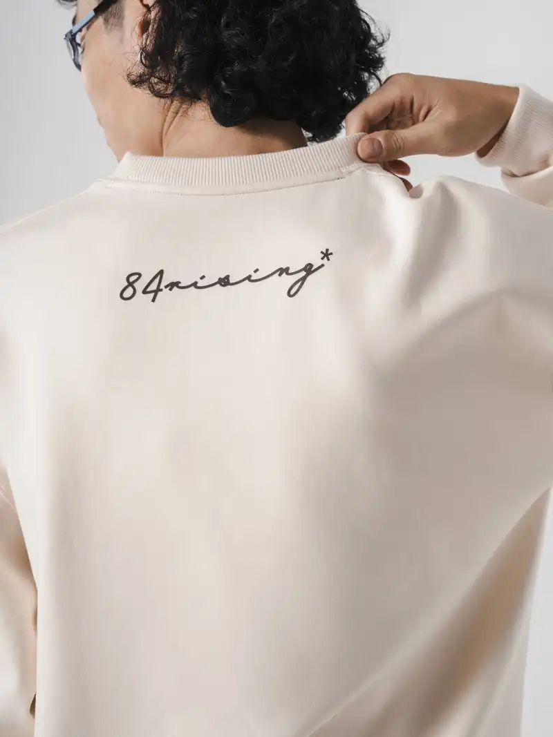 Áo Nỉ Oversize 84RISING Mickey Icon Unisex In Sắc Nét