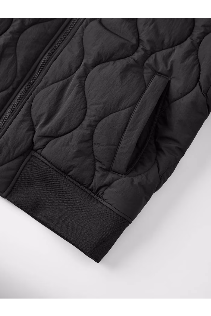 Áo Phao Bomber Nam Chần Sóng Kiểu