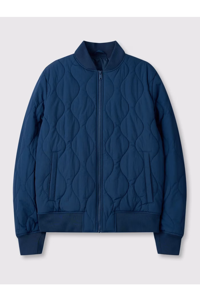 Áo Phao Bomber Nam Chần Sóng Kiểu