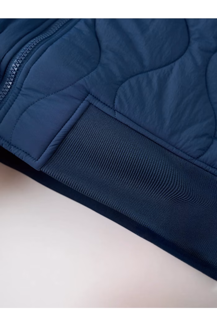 Áo Phao Bomber Nam Chần Sóng Kiểu