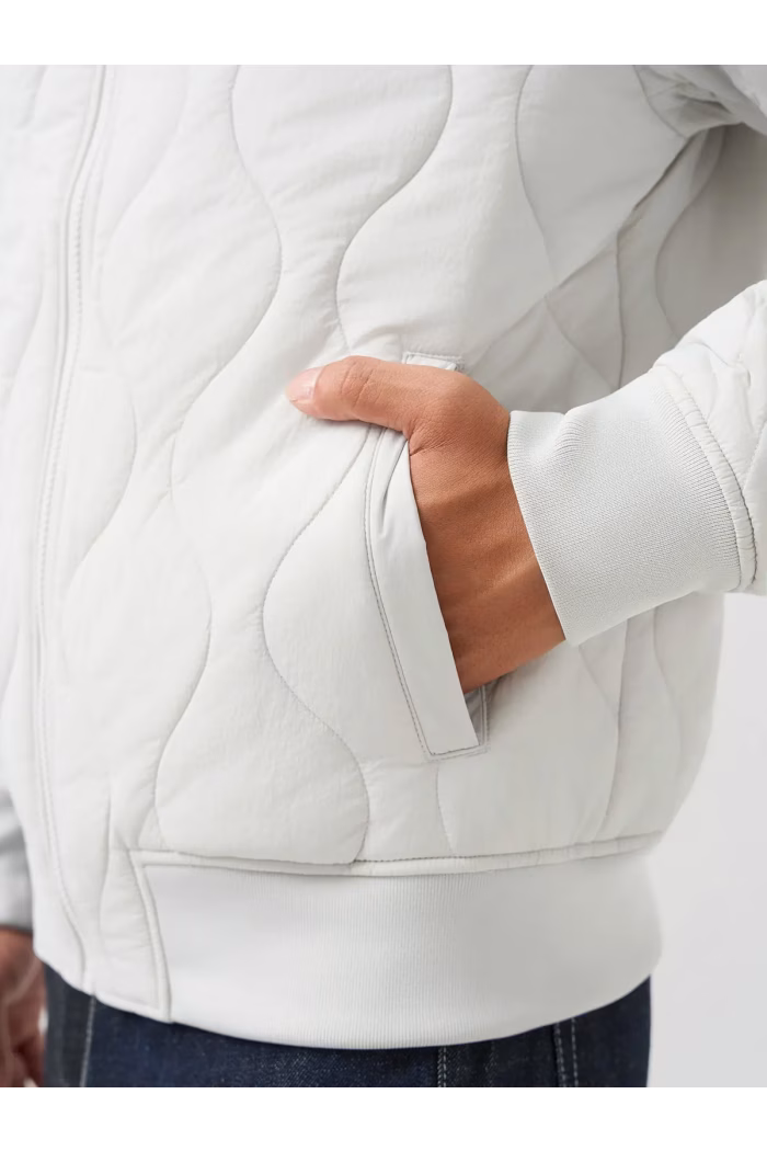 Áo Phao Bomber Nam Chần Sóng Kiểu