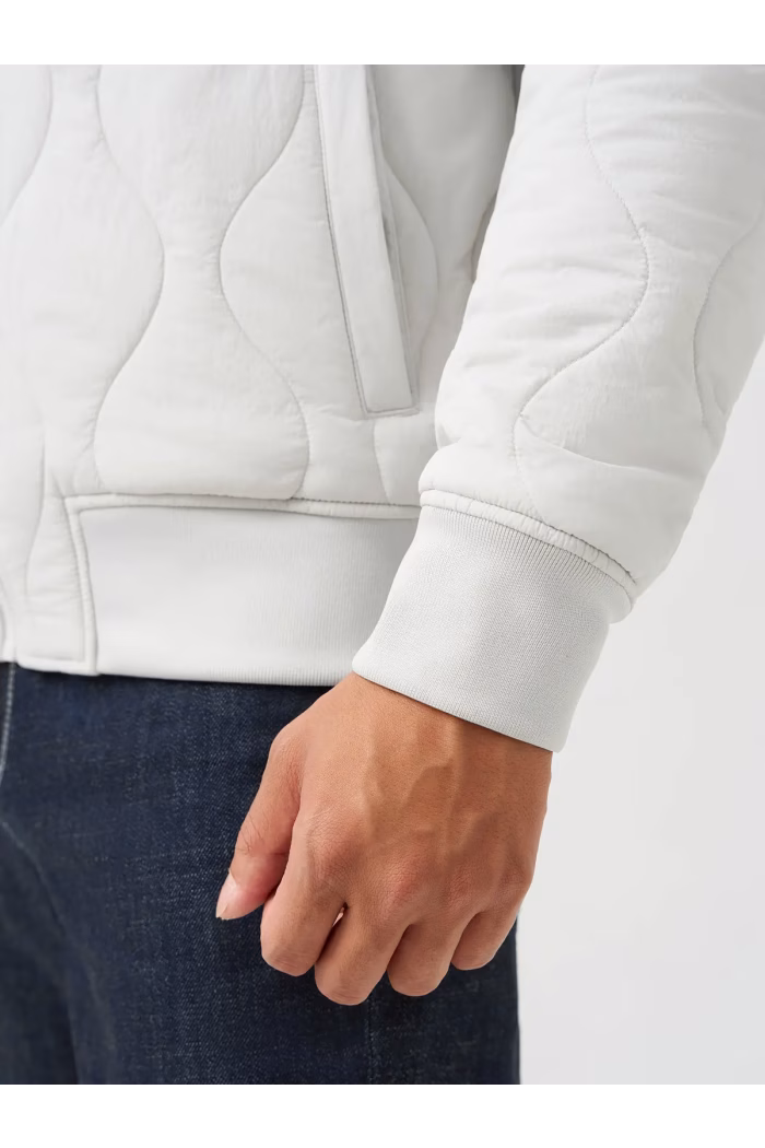 Áo Phao Bomber Nam Chần Sóng Kiểu