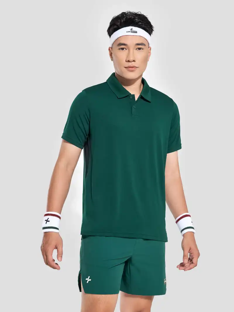 Áo Polo Nam Pickleball Baseline Kiểu Dáng Thể Thao