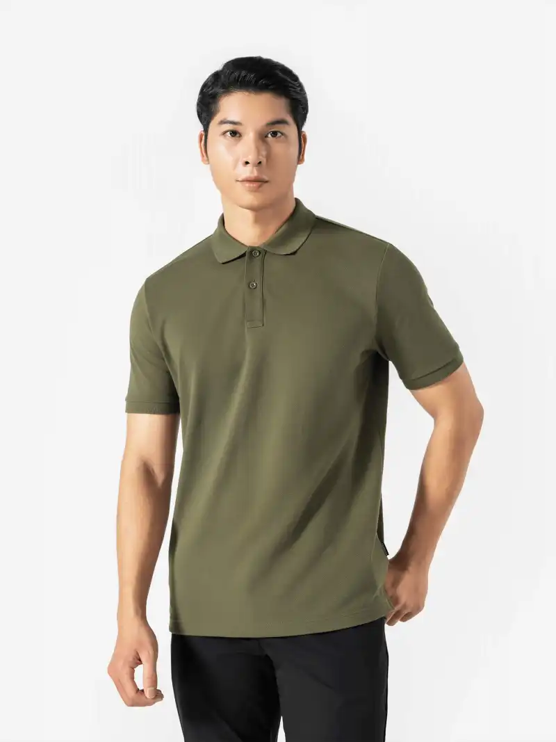 Áo Polo Nam Pique Cotton Úc Ready to Joy Mềm Mịn Bền Bỉ