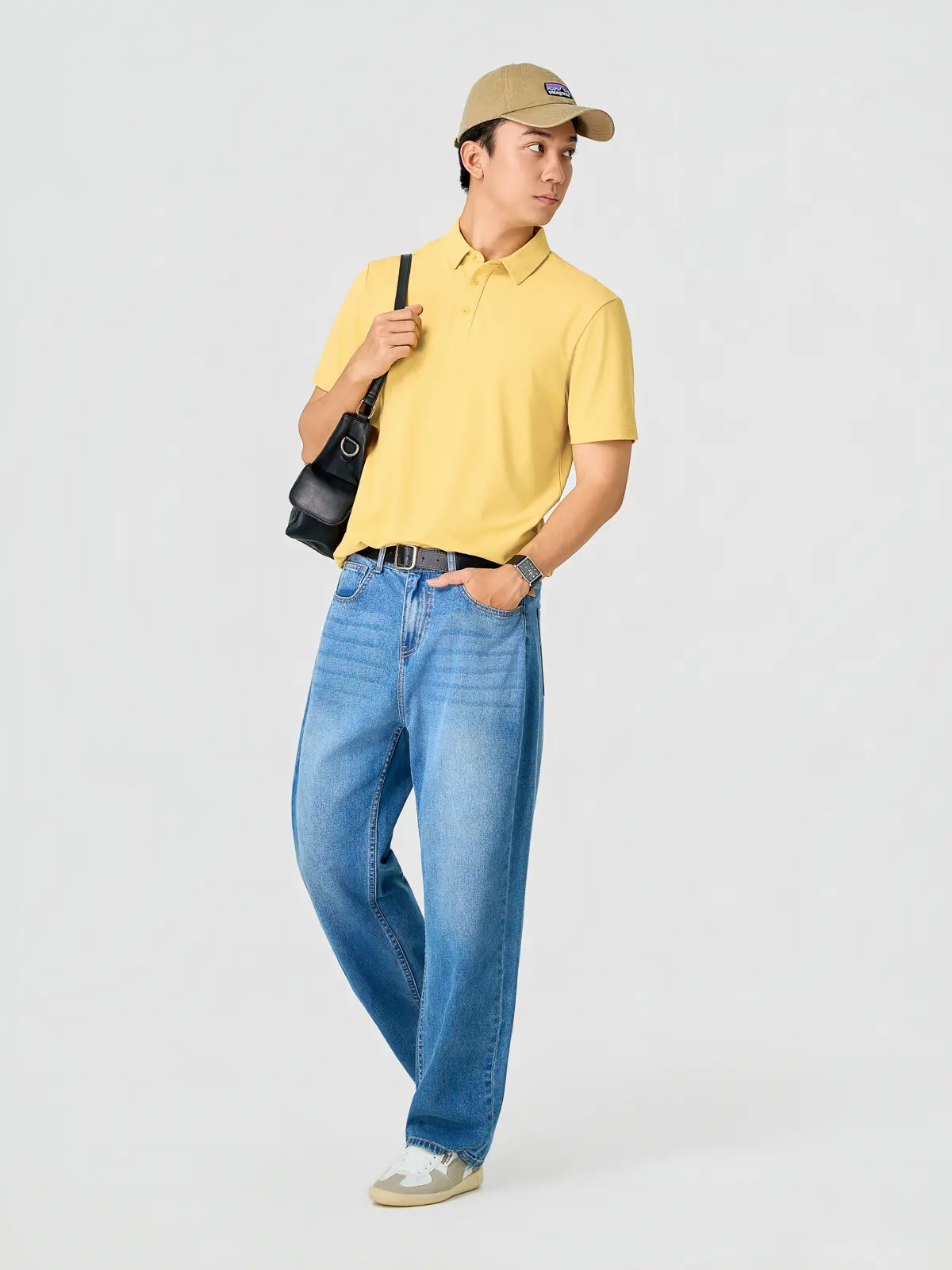 Áo Polo Nam Regular Cổ Ép Có Xẻ Tà - Thoáng Khí - Năng động