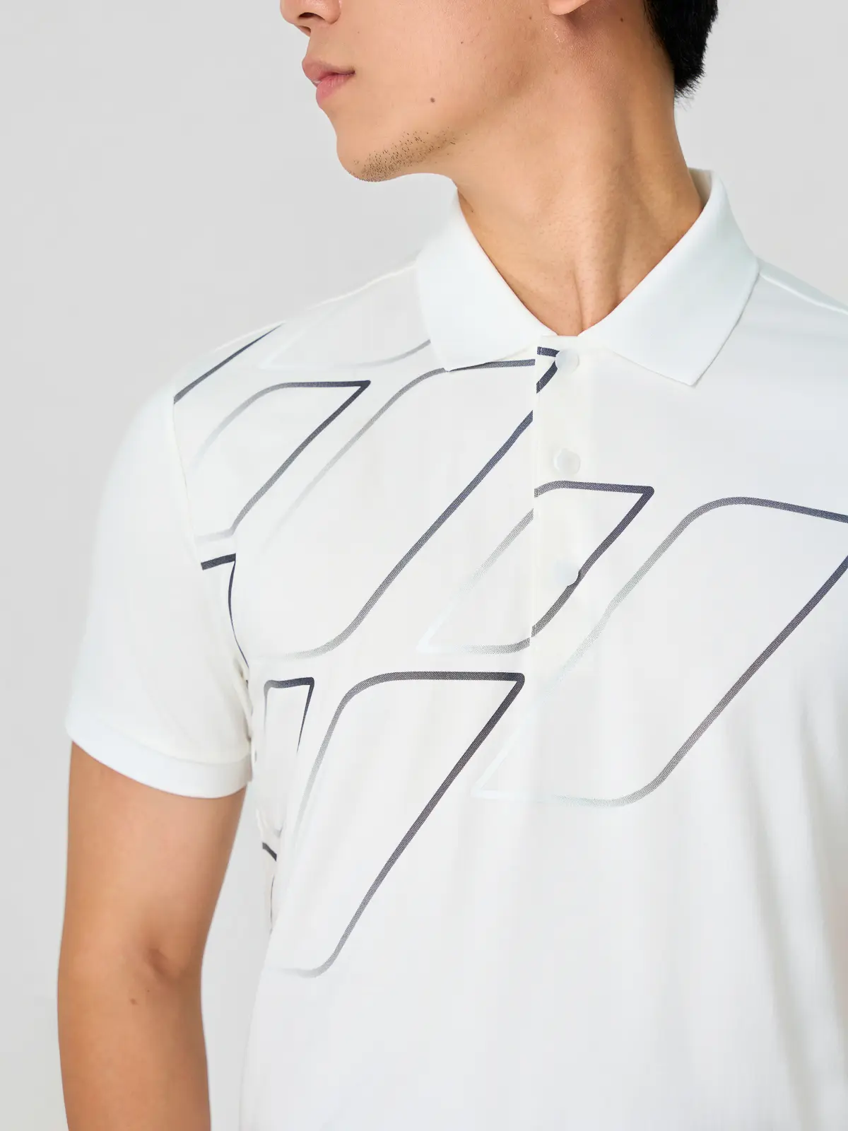 Áo Polo Nam Slim In Thân Trước Có Xẻ Tà