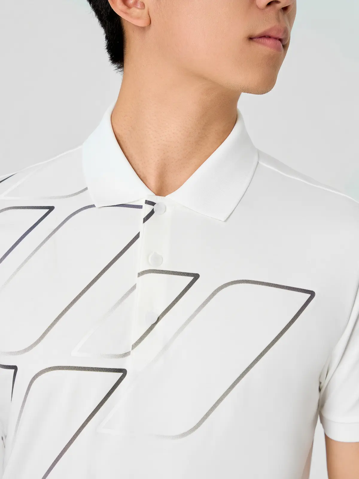 Áo Polo Nam Slim In Thân Trước Có Xẻ Tà