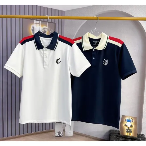 Áo polo nam thêu logo, chất vải cotton co gian 4 chiều thoải mái, dễ phối ML CLOTHINGS