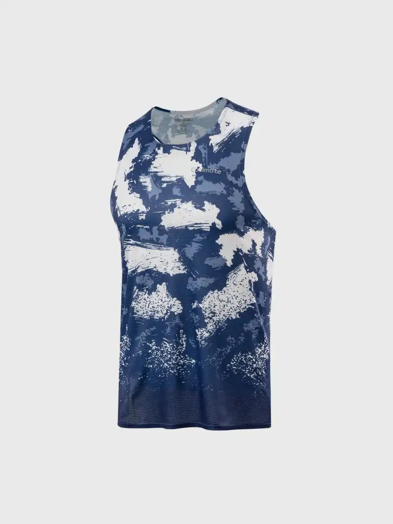 Áo Singlet Chạy Bộ Nam Graphic Frosty Mountain Thoáng Mát