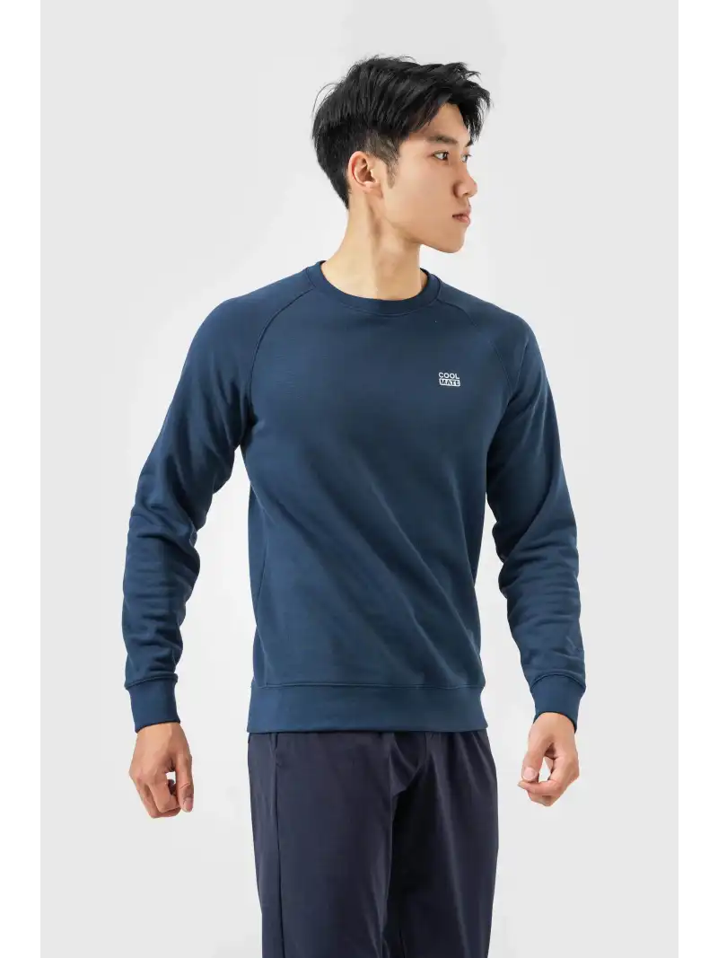 Áo Sweatshirt Thể Thao Cotton Mềm Mại Giữ Ấm Mùa Thu Đông