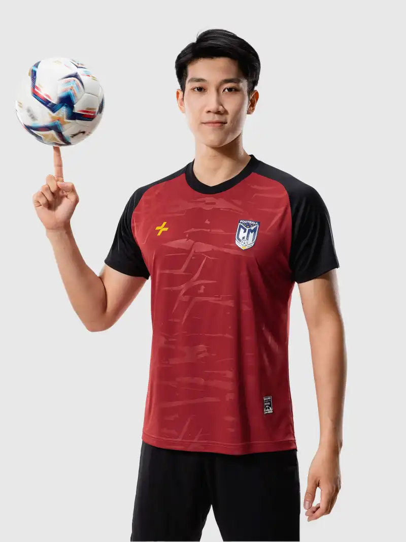 Áo Thun Bóng Đá Cổ Tròn CFA24 Vải ExDry Nhanh Khô Thi Đấu
