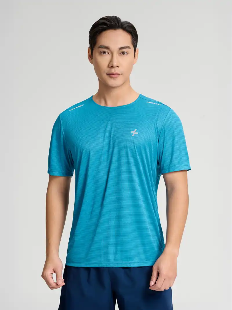 Áo Thun Chạy Bộ Nam Essentials Vải Quick-Dry Thoáng Mát