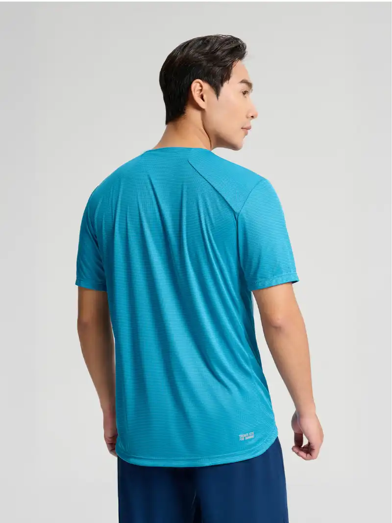 Áo Thun Chạy Bộ Nam Essentials Vải Quick-Dry Thoáng Mát