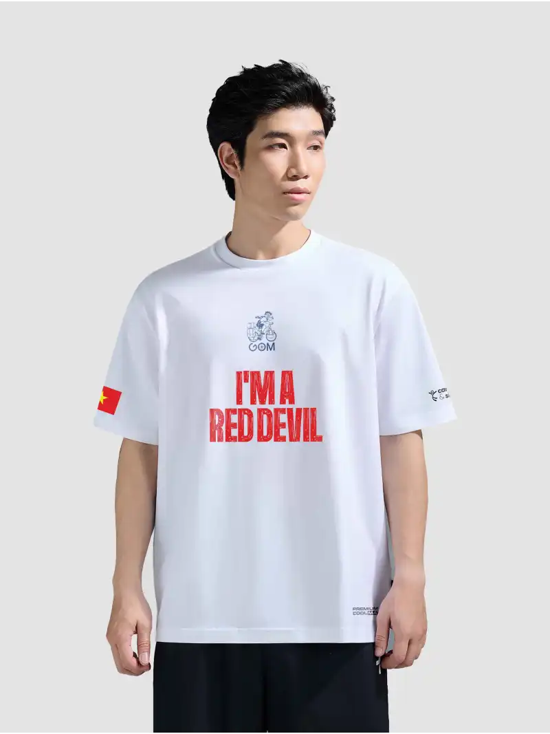 Áo Thun Cotton Care & Share GOM Project Red Evil Thiết Kế