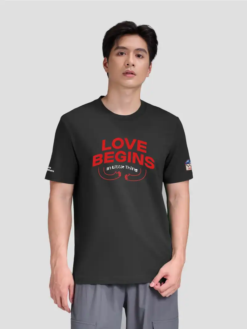 Áo Thun Cotton Care & Share Vụn Art Every Piece Matters