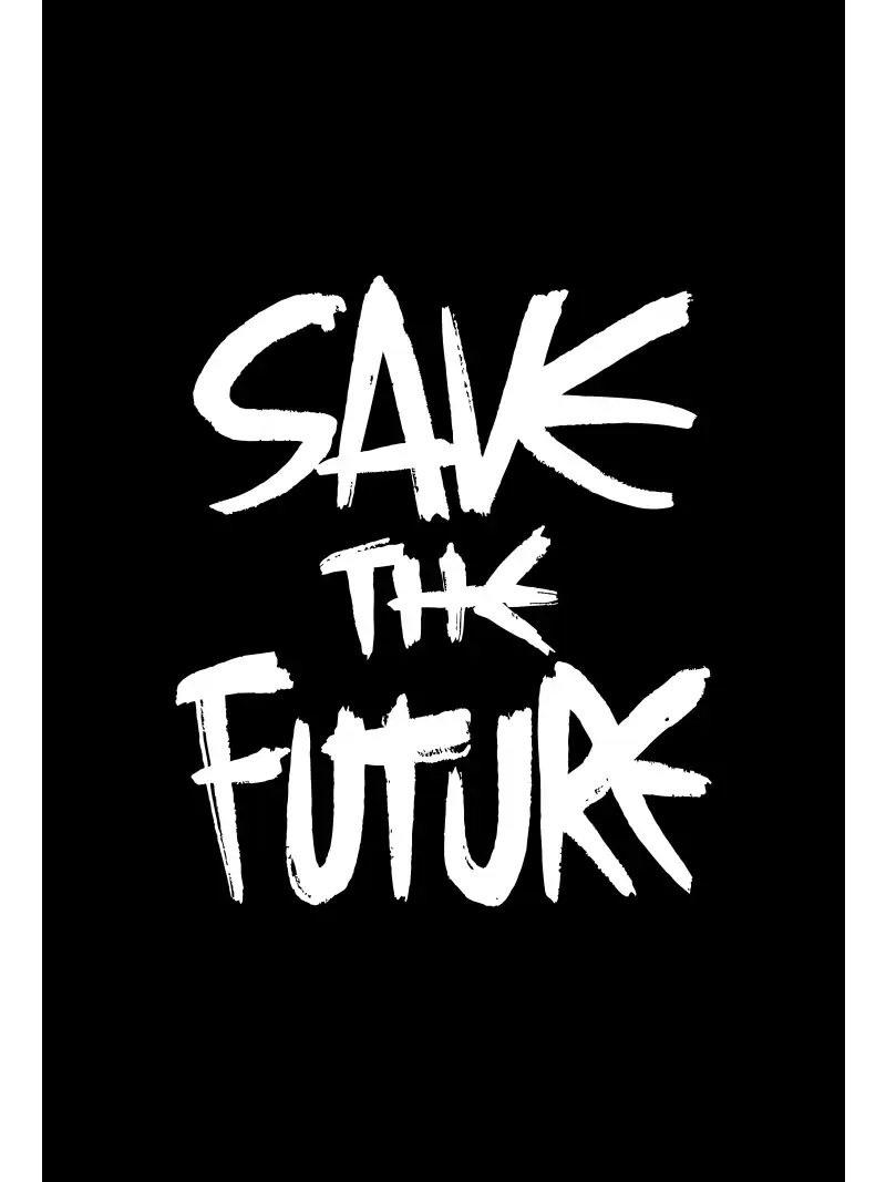 Áo Thun Save The Future Từ Vỏ Chai Nhựa Tái Chế Màu Đen
