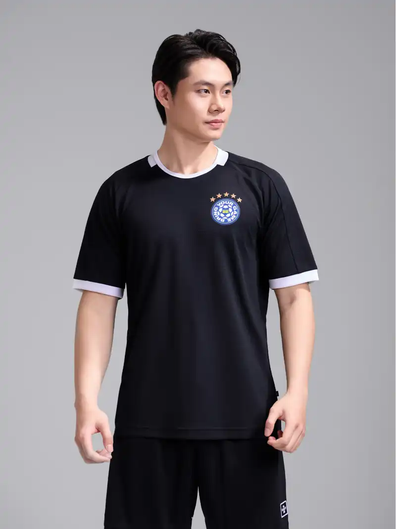 Áo Thun Nam Phối Bo Cổ Exdry ProActive Dòng World Cup