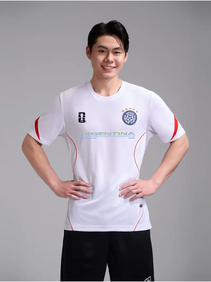 Áo Thun Nam Phối Tay Exdry Performance World Cup Argentina