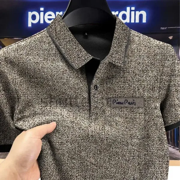 Áo Thun Polo Nam Cổ Bẻ Sang Trọng Lịch Lãm Chất Cao Cấp Hoạ Tiết Cực Kỳ Hiện Đại 2025 - B03