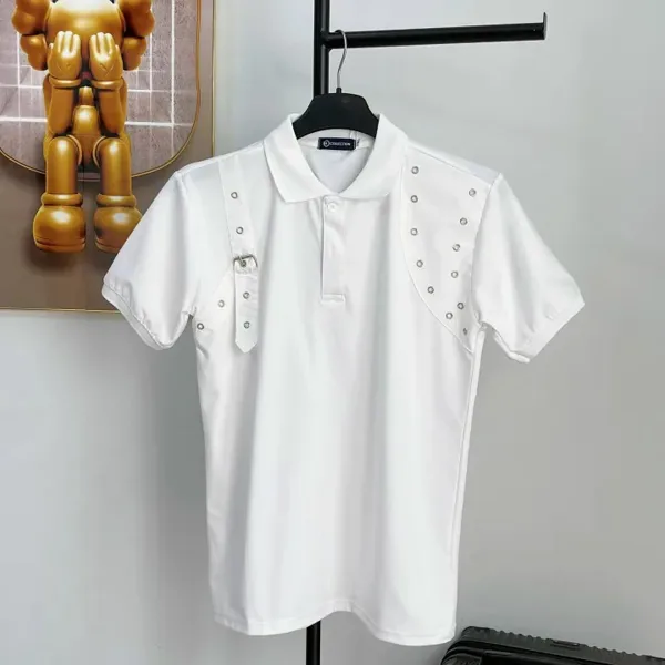 Áo thun POLO nam có cổ ngắn tay in họa tiết đẹp chất thun cotton co dãn 4 chiều mẫu mới trẻ trung, cá tính giá rẻ DV-FASHION