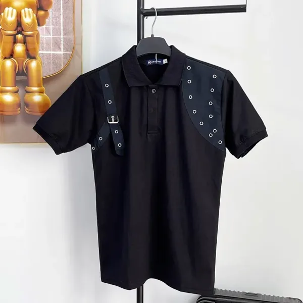Áo thun POLO nam có cổ ngắn tay in họa tiết đẹp chất thun cotton co dãn 4 chiều mẫu mới trẻ trung, cá tính giá rẻ DV-FASHION