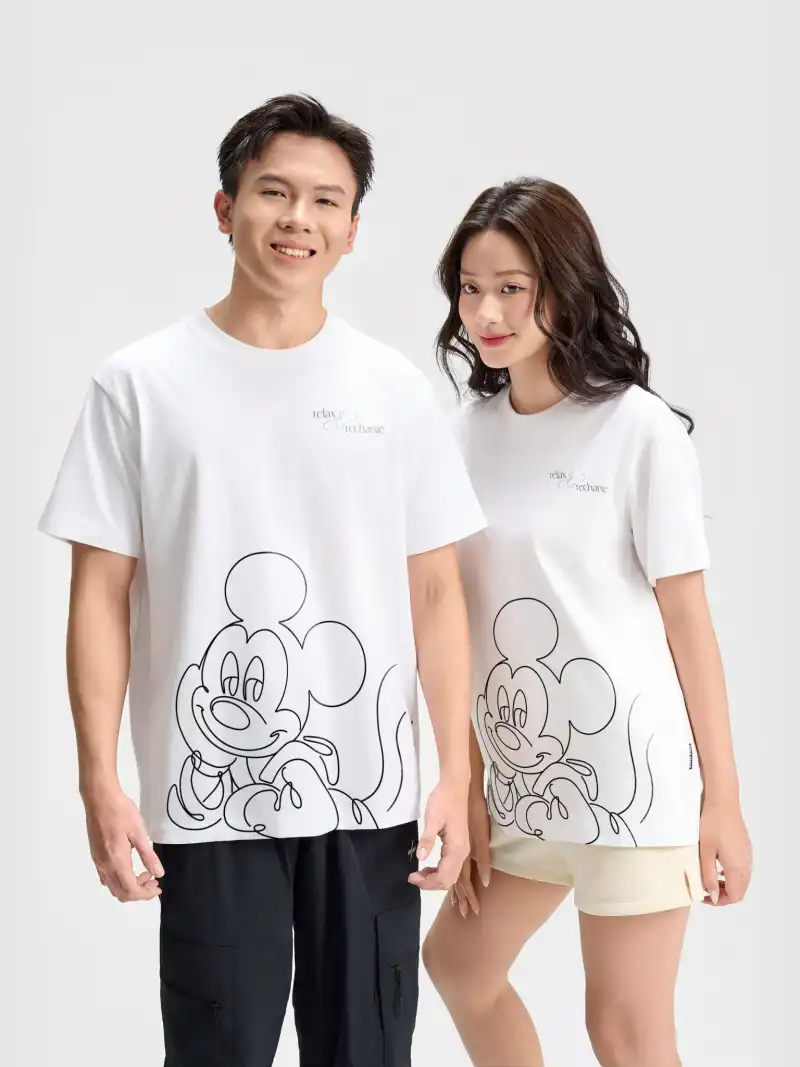 Áo Thun Oversize 100% Cotton Nam Nữ Relax & Recharge 84RISING