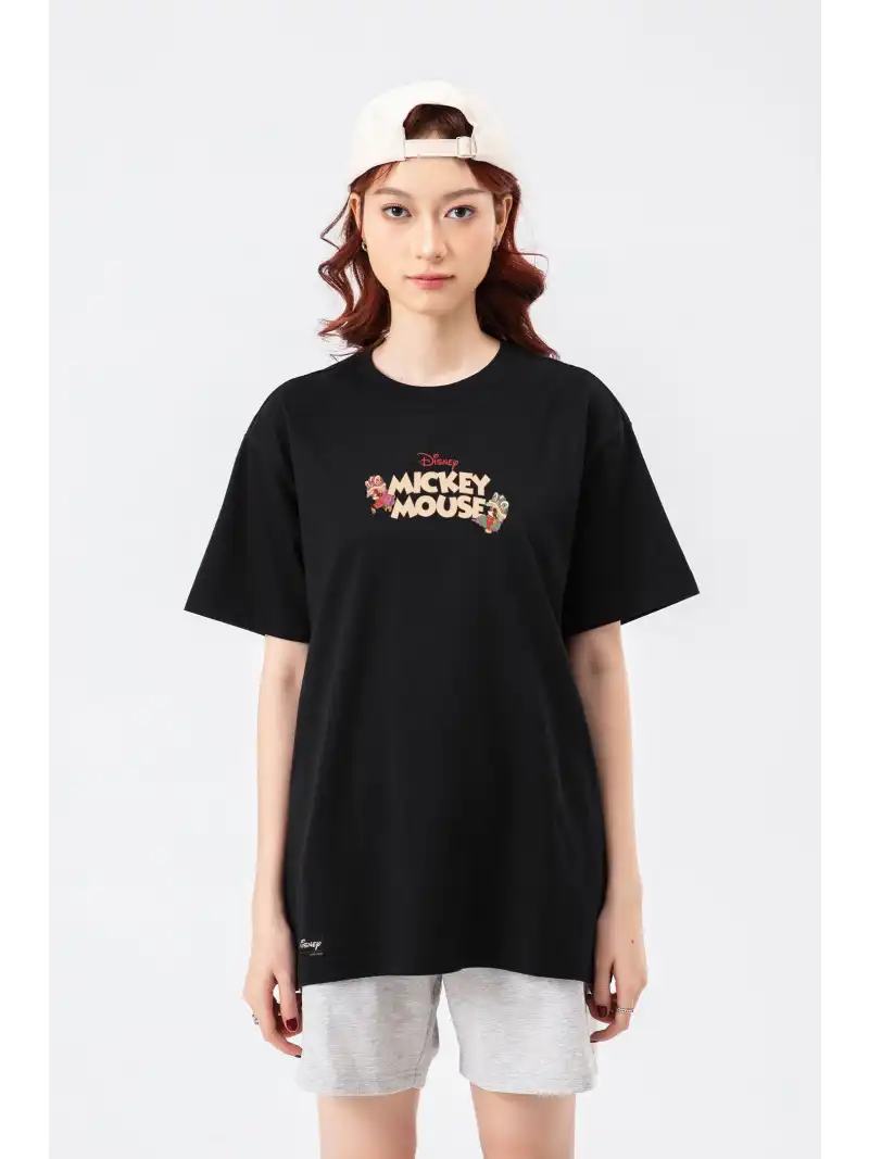 Áo Thun Oversize 84RISING Disney Corner Tết Múa Lân 100% Cotton