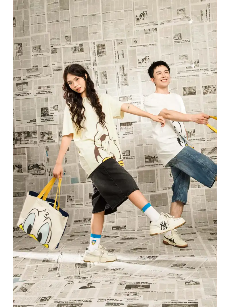 Áo Thun Relaxed Fit 84RISING Donald Duck Iconic Thoáng Khí