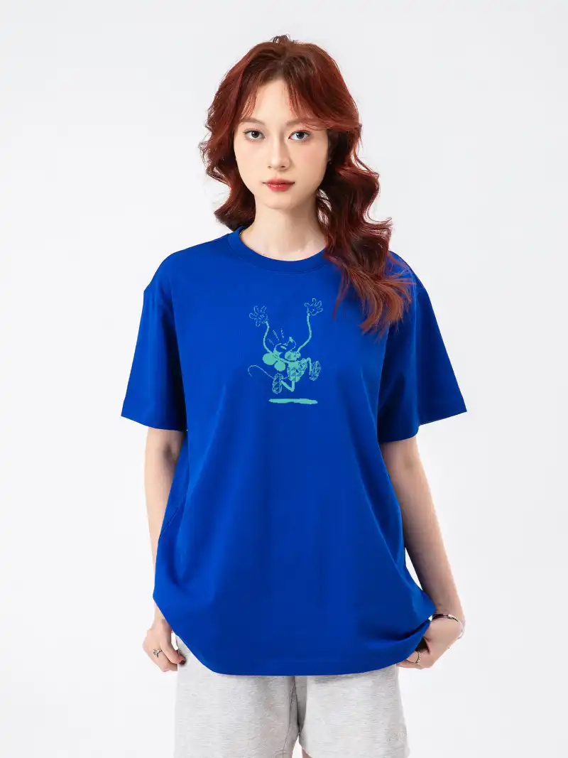 Áo Thun Disney Mickey Ahhhh Oversize 100% Cotton Unisex
