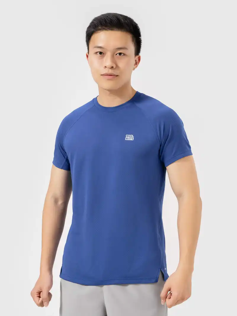 Áo Thun Thể Thao Jacquard Active ExDry Nhanh Khô Siêu Nhẹ