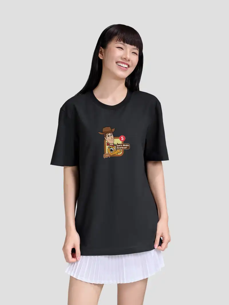 Áo Thun Toy Story 5 Group Chat Goals Oversize 100% Cotton Unisex