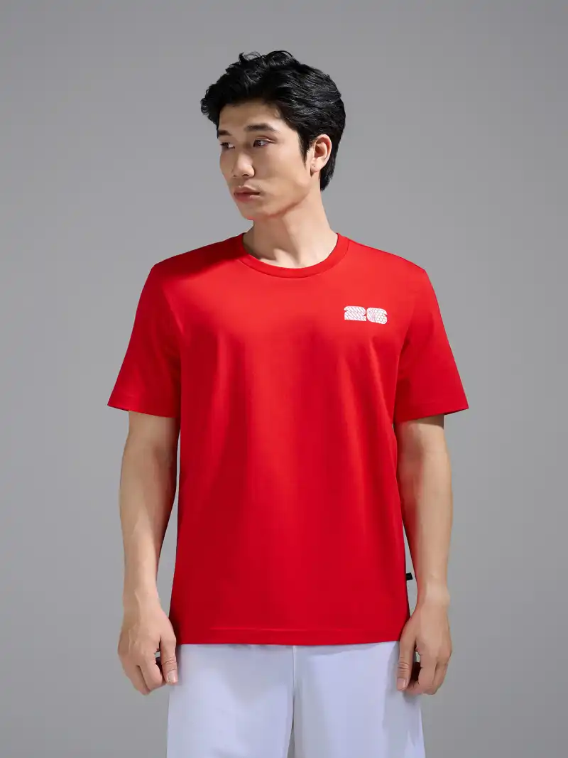 Áo Thun Cotton Compact World Cup FIFA Màu Blue Matrix