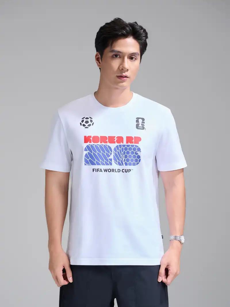 Áo Tshirt Cotton Compact World Cup Đội Tuyển Hàn Quốc FIFA